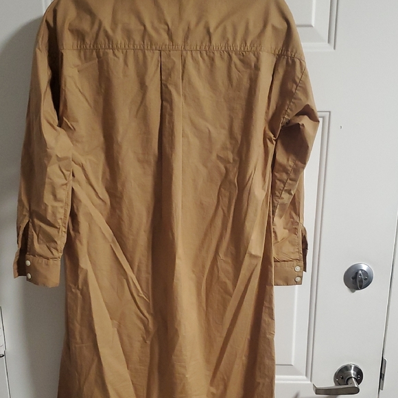 LOFT Tan Long Sleeve Dress - Picture 3 of 3